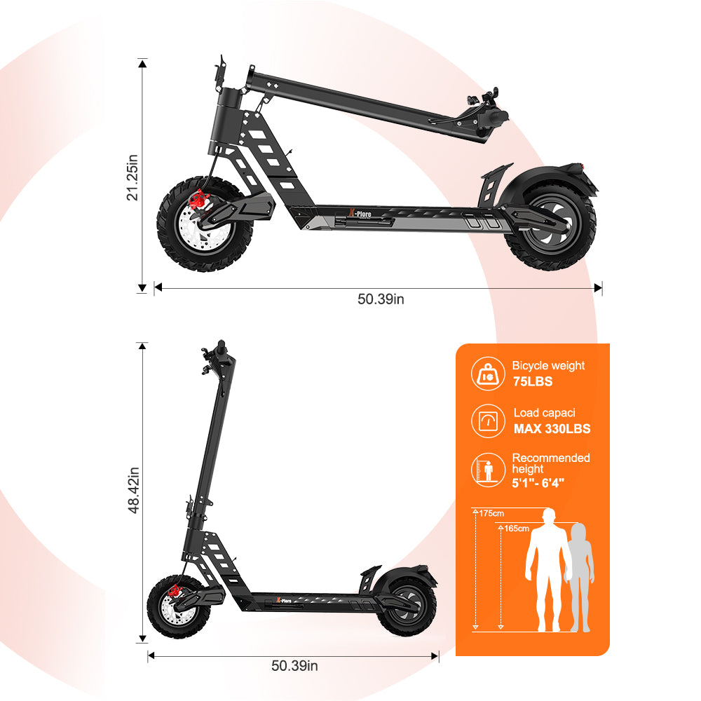 X-PLORE electric scooter 750W of maximum